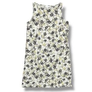 SALE! J. JILL Love Linen Floral Sleeveless Shift Dress ~ Size M